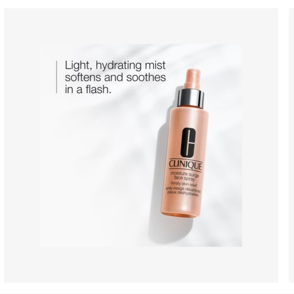 Clinique Moisture Surge Hydrating Spray - New - Picture 2 of 2